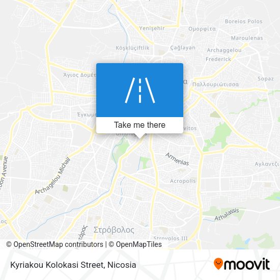Kyriakou Kolokasi Street map