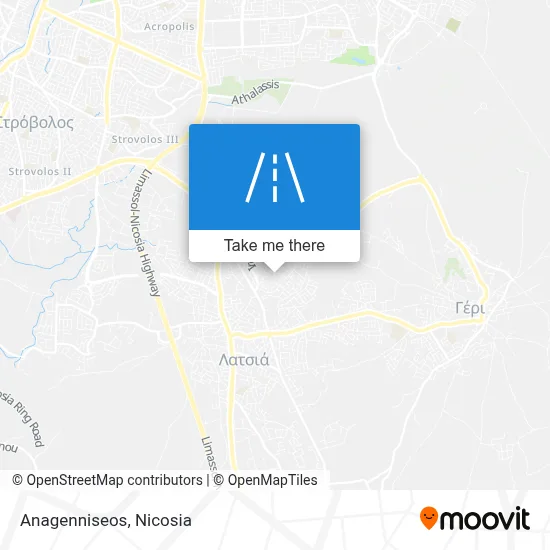 Anagenniseos map