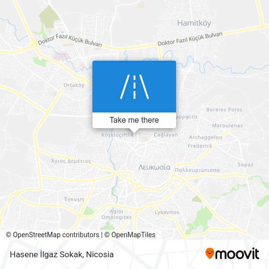 Hasene İlgaz Sokak map