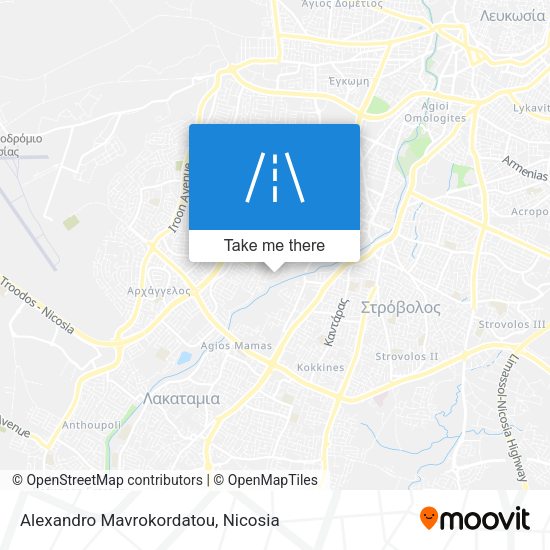 Alexandro Mavrokordatou map