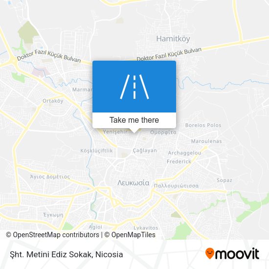 Şht. Metini Ediz Sokak map