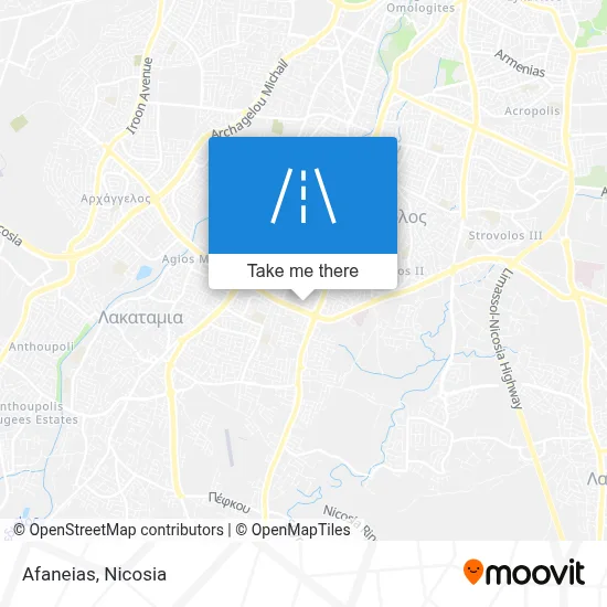 Afaneias map