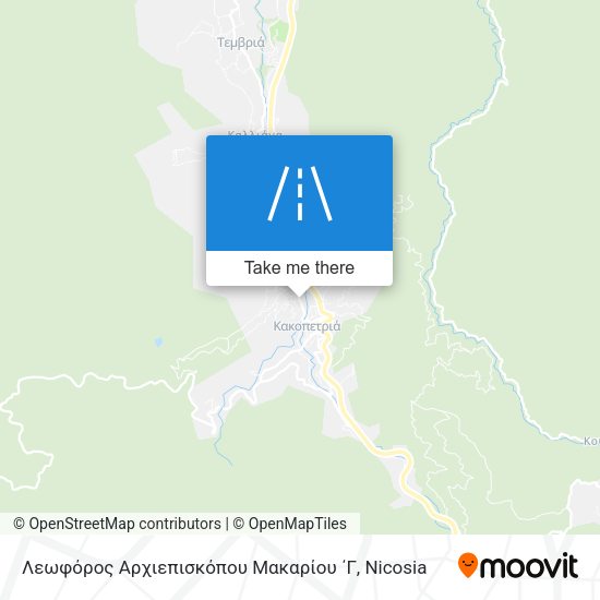 Λεωφόρος Αρχιεπισκόπου Μακαρίου ΄Γ map