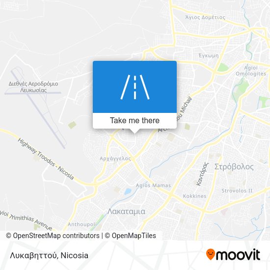 Λυκαβηττού map