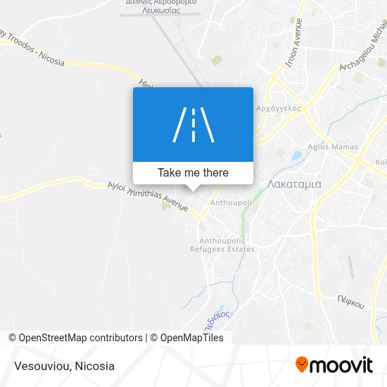 Vesouviou map
