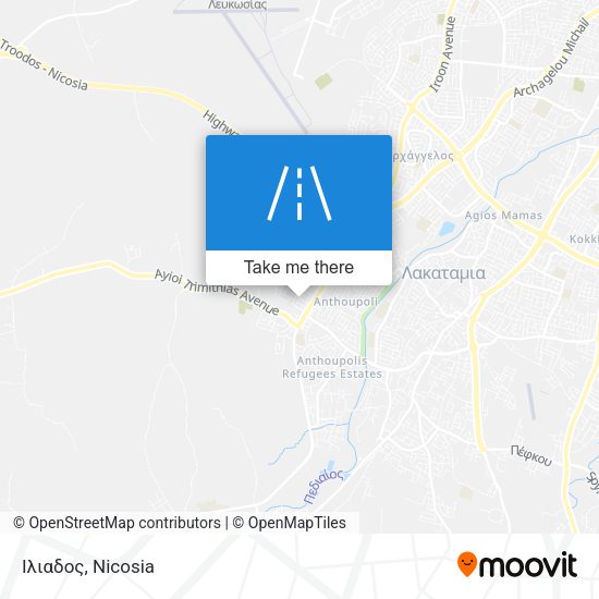 Ιλιαδος map