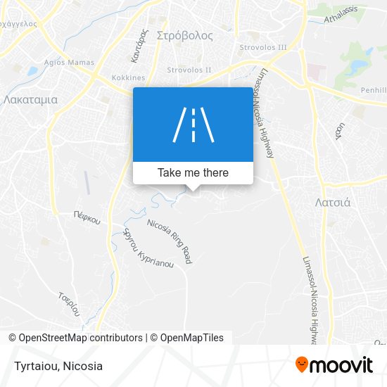 Tyrtaiou map