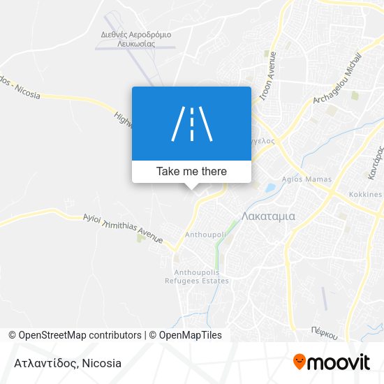 Ατλαντίδος map
