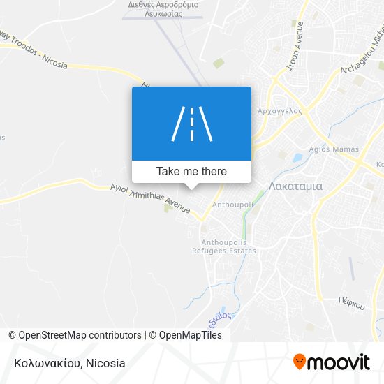 Κολωνακίου map
