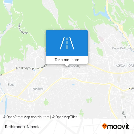 Rethimnou map