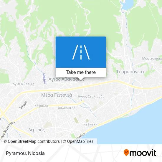 Pyramou map