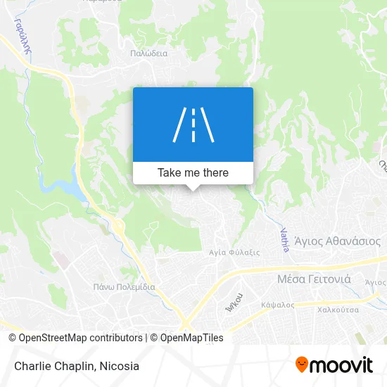 Charlie Chaplin map