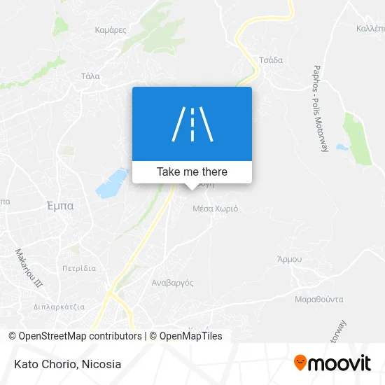 Kato Chorio map