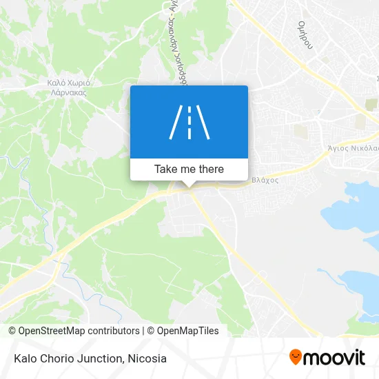 Kalo Chorio Junction map