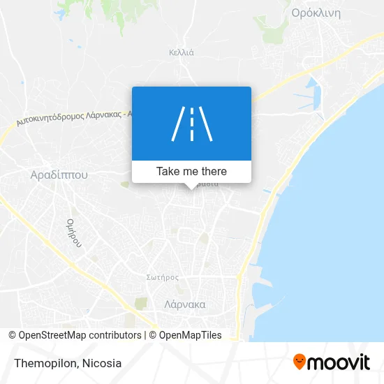 Themopilon map