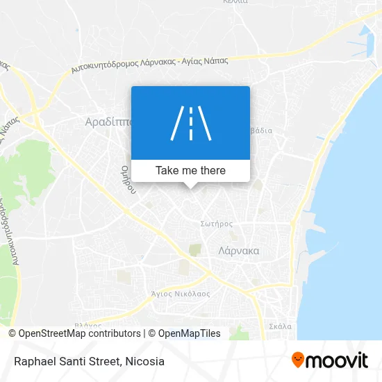 Raphael Santi Street map