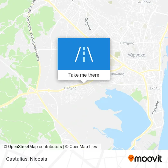Castalias map