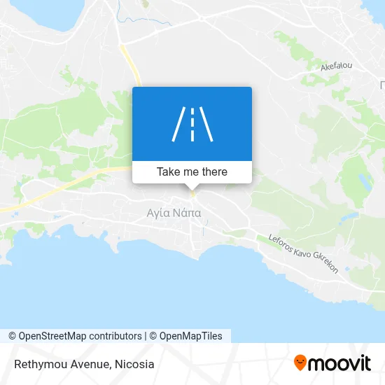 Rethymou Avenue map