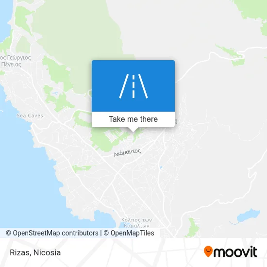 Rizas map