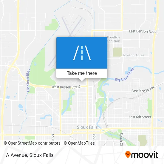 A Avenue map