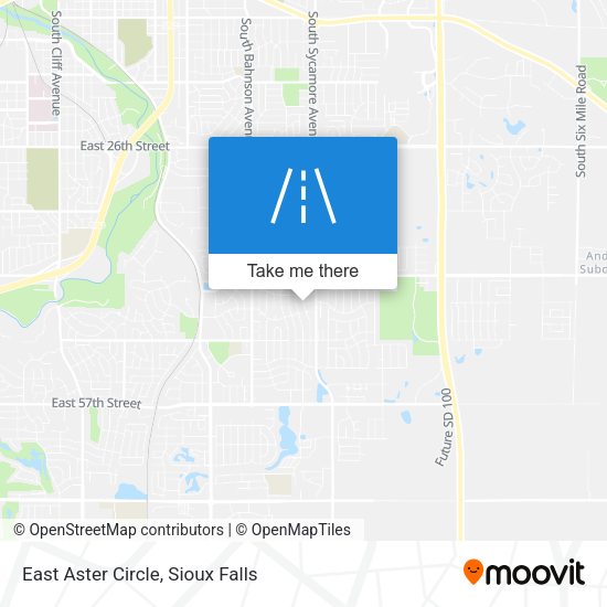 Mapa de East Aster Circle