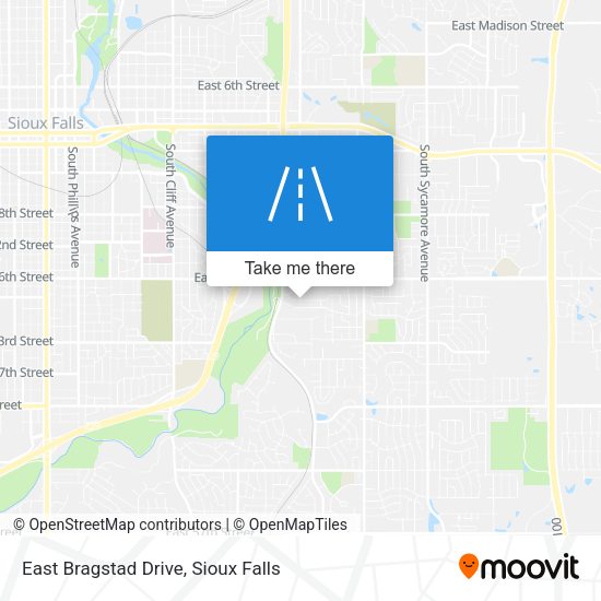 East Bragstad Drive map