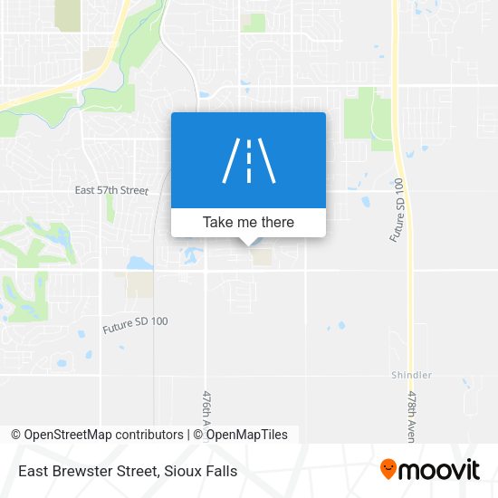 Mapa de East Brewster Street