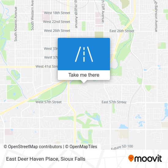 East Deer Haven Place map