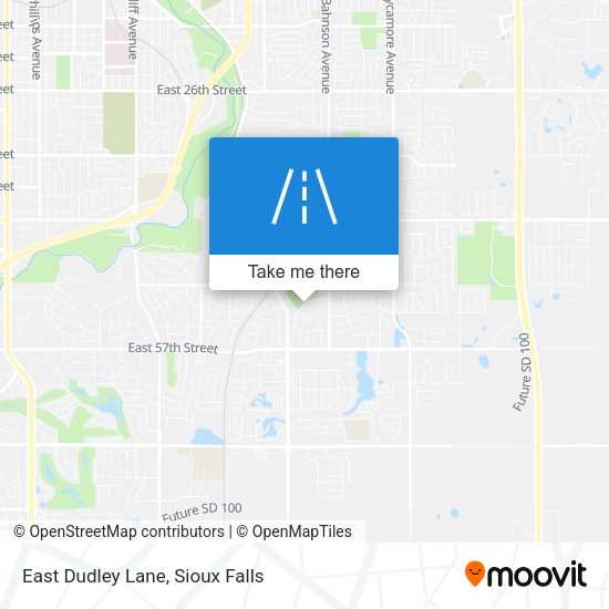 Mapa de East Dudley Lane