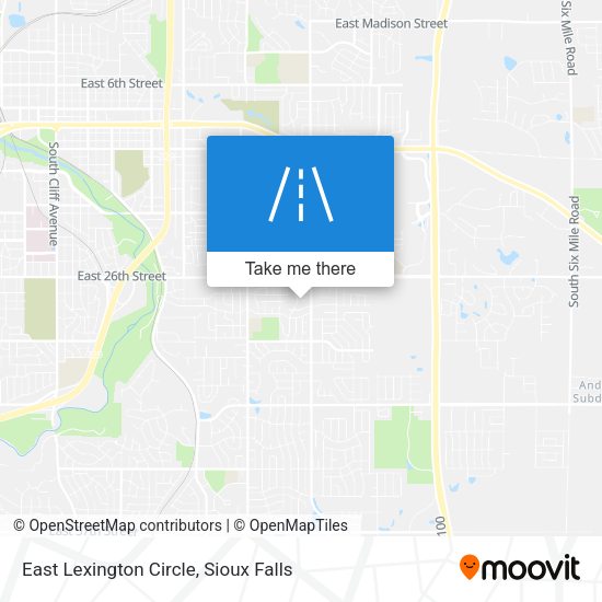 East Lexington Circle map