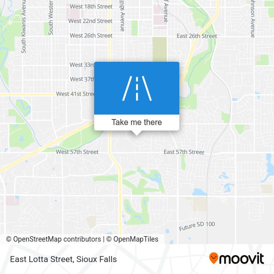 East Lotta Street map