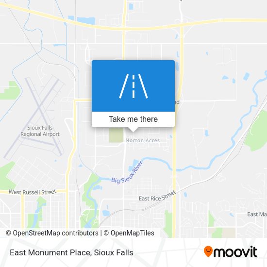 East Monument Place map