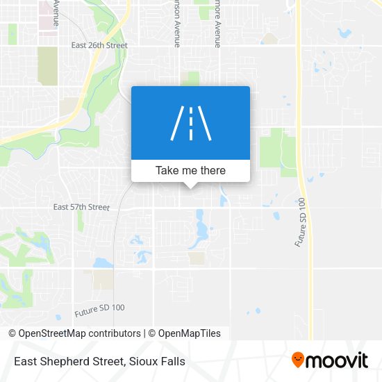 East Shepherd Street map