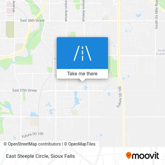 Mapa de East Steeple Circle