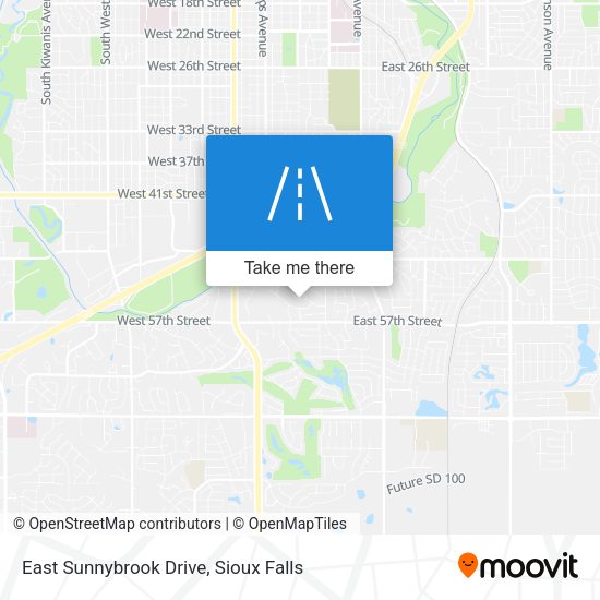 Mapa de East Sunnybrook Drive