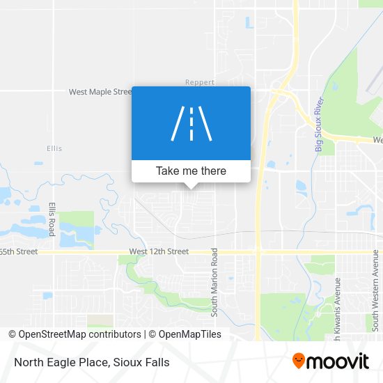 Mapa de North Eagle Place