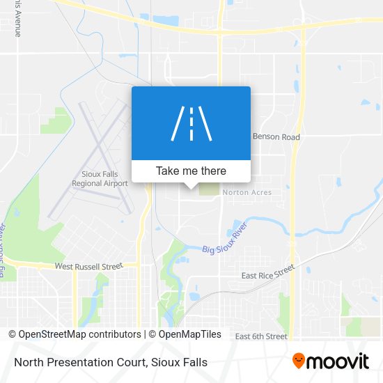 North Presentation Court map