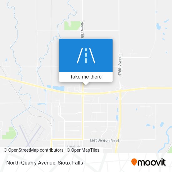 Mapa de North Quarry Avenue