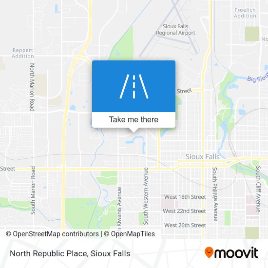 Mapa de North Republic Place