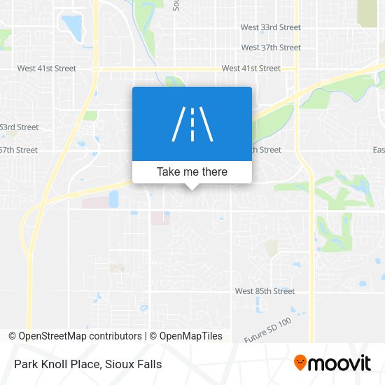 Park Knoll Place map