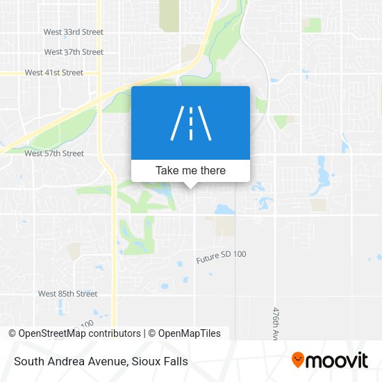 Mapa de South Andrea Avenue
