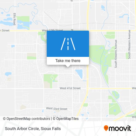 South Arbor Circle map