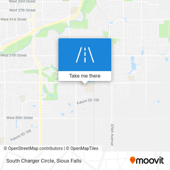 South Charger Circle map