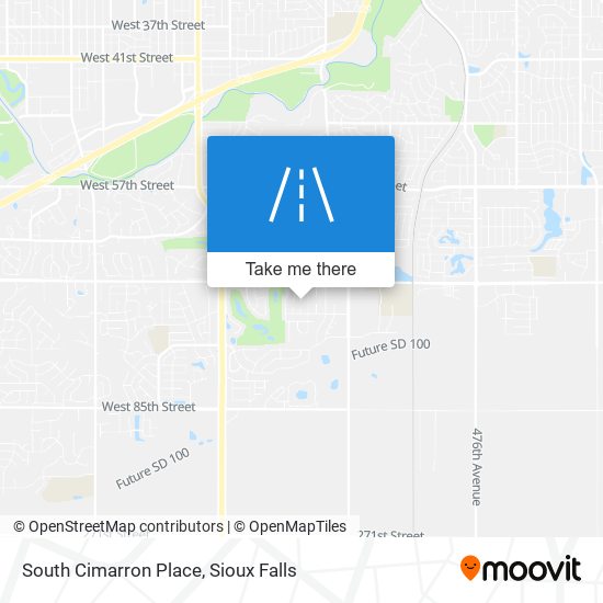 South Cimarron Place map