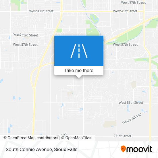 Mapa de South Connie Avenue