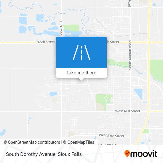 Mapa de South Dorothy Avenue