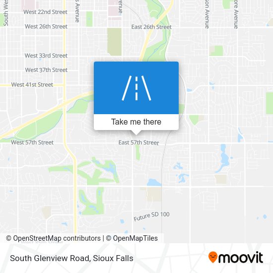 South Glenview Road map