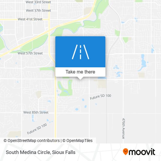 Mapa de South Medina Circle