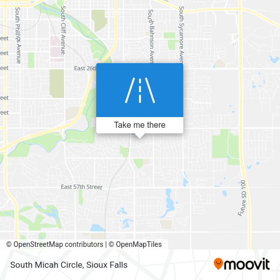Mapa de South Micah Circle