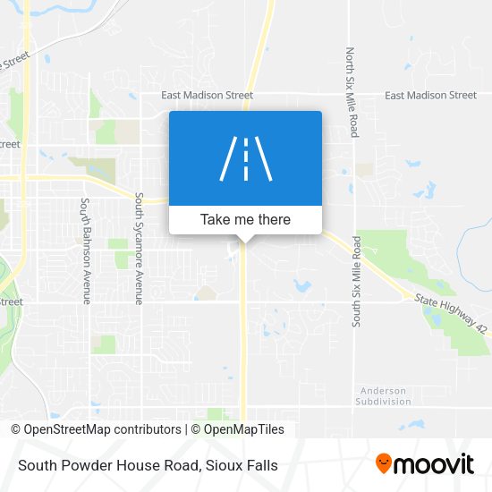Mapa de South Powder House Road